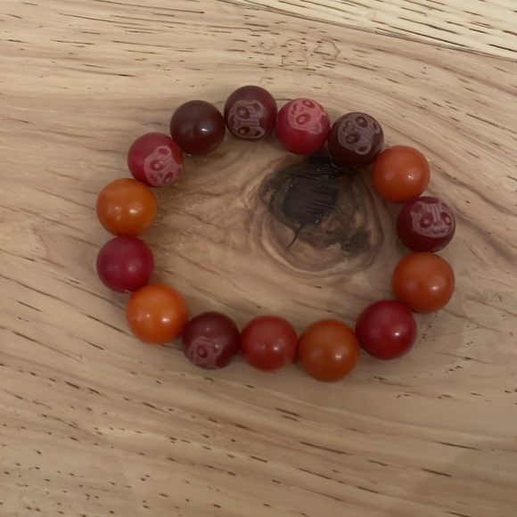 🎃Various Orange And Red bodhi Bracelets - Picture 7 of 7